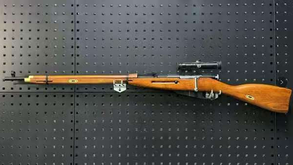 Mosin Nagant Obrez Gun Bolt Action Shell Ejecting