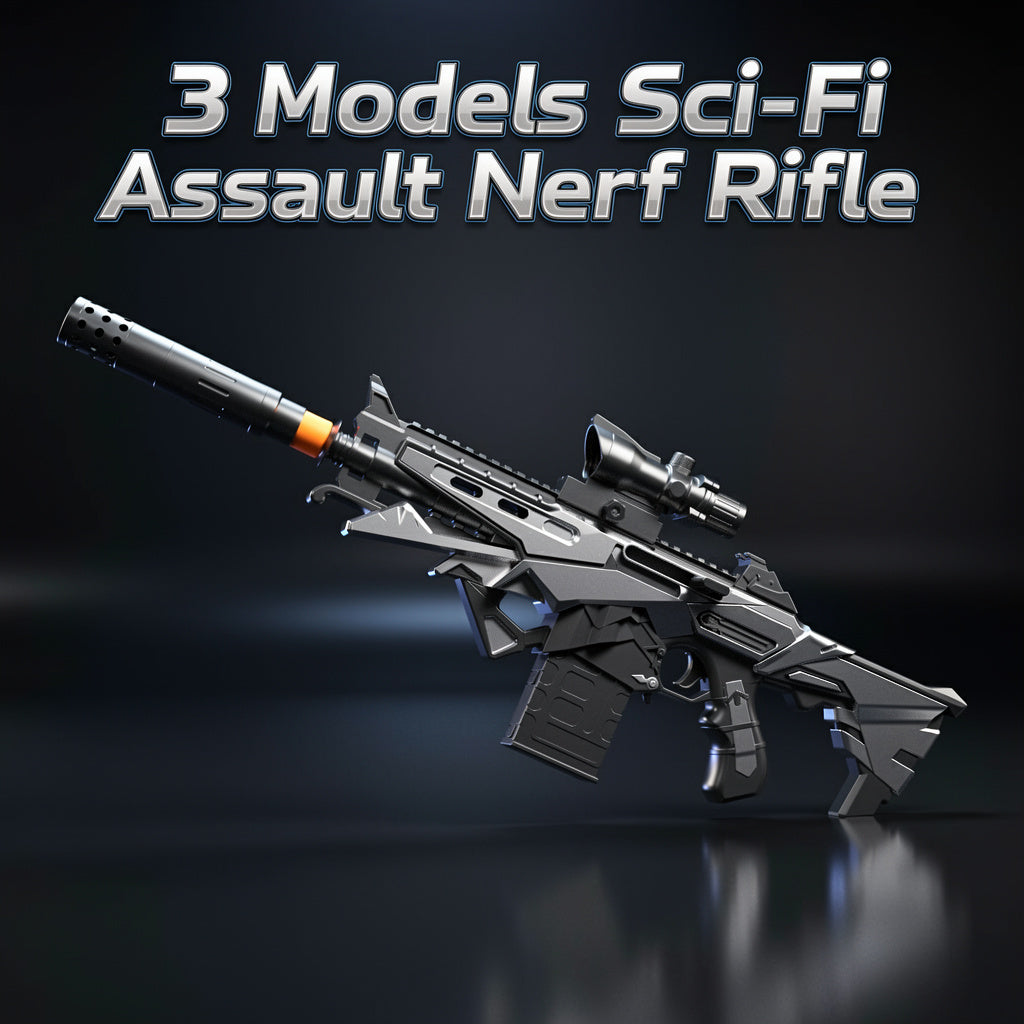 3 Models Sci-Fi Assault Nerf Rifle – rnguk