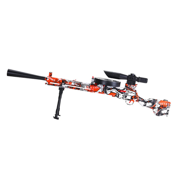 Red DP-28 Machine Gel Blaster Dual Modes