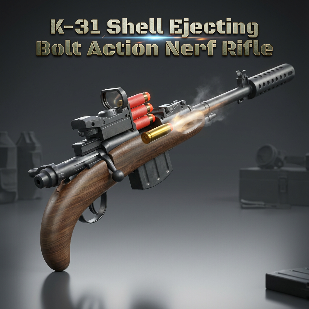 K-31 Shell Ejecting Bolt Action Nerf Rifle – rnguk