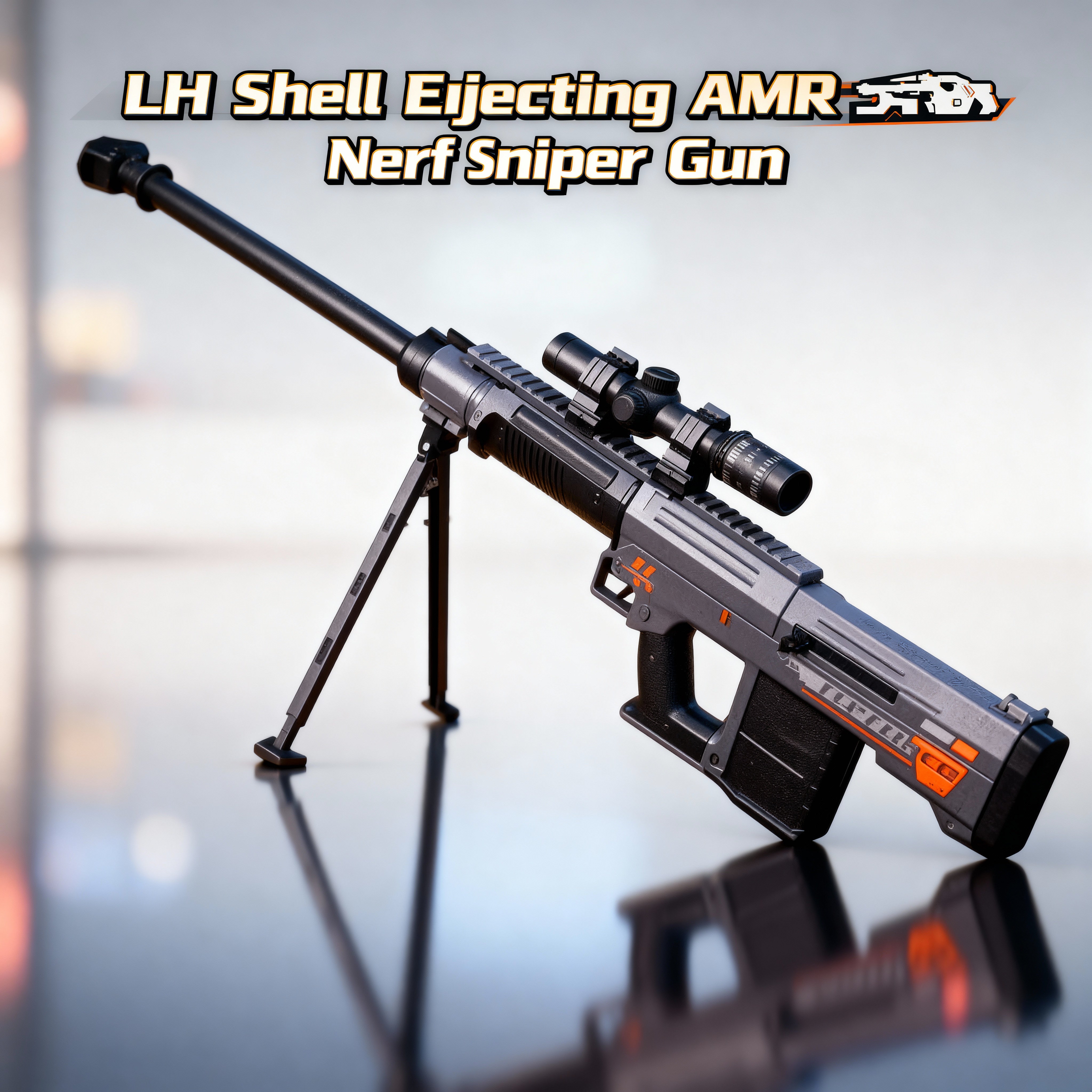 LH AMR Bolt Action Foam Shell Ejecting Dart Nerf Sniper Gun – rnguk