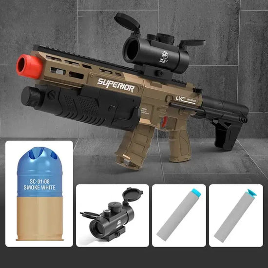 Howzer Rocket 5-Shot Telescoping Stock PDX Howitzer Nerf Rocket Launcher – rnguk