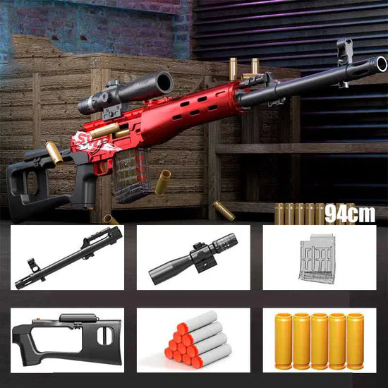 SVD Soft Bullet Manual Shell Ejecting Nerf Sniper – rnguk