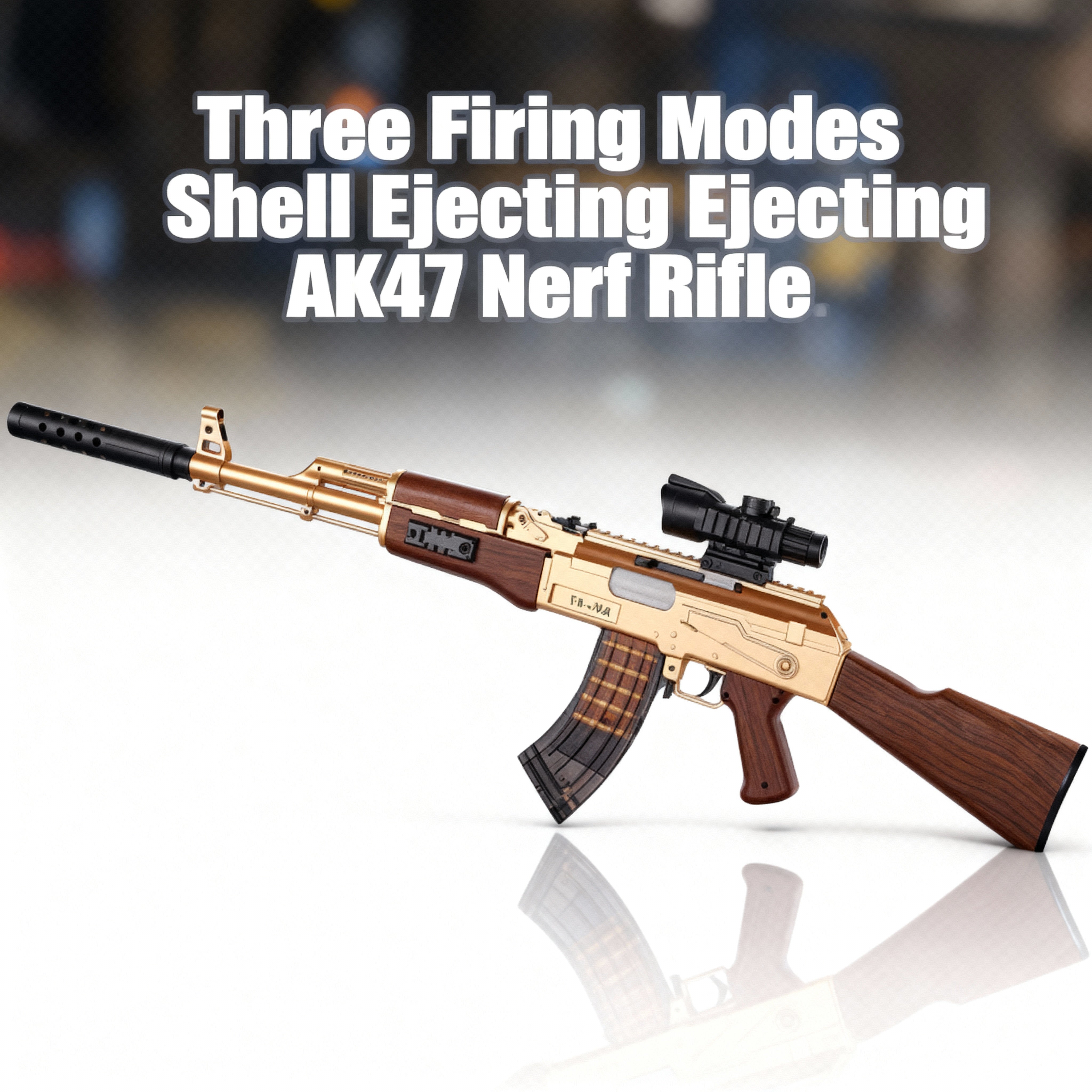 AK47 Automatic Nerf Rifle Shell Ejecting – rnguk
