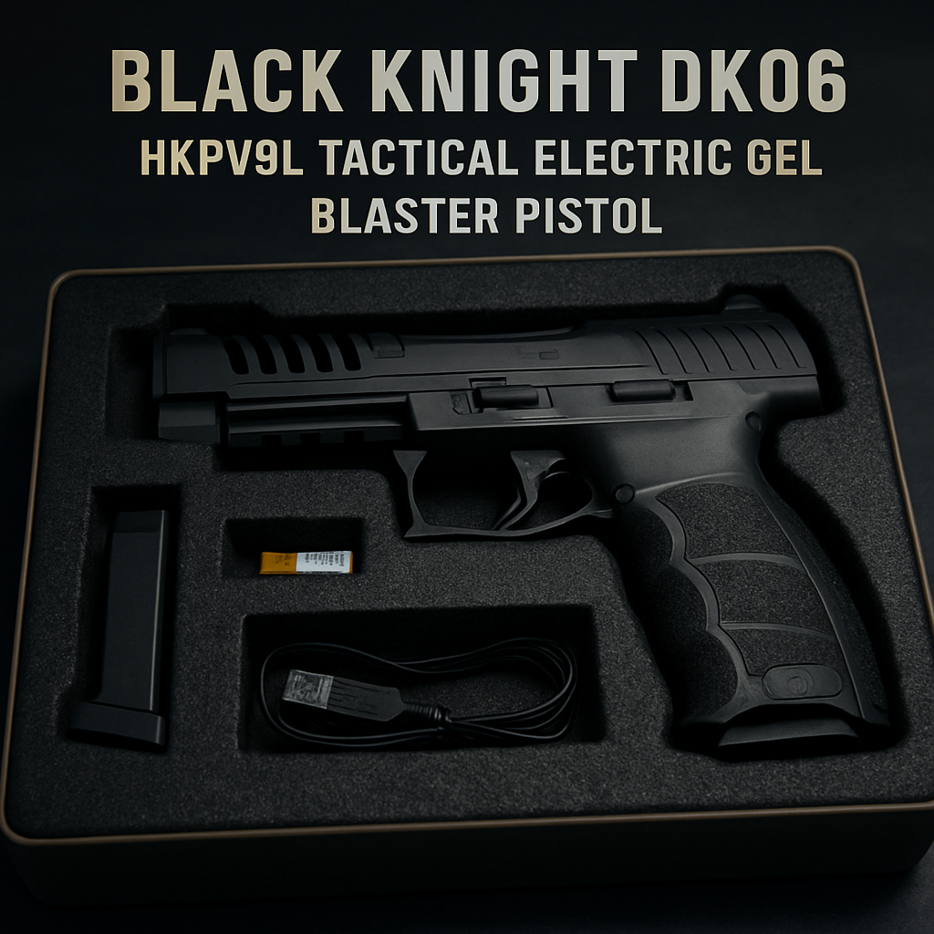 Black Knight DK06 HKPV9L Tactical Electric Gel Blaster Pistol – rnguk