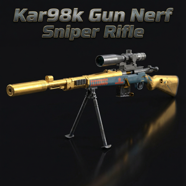 Body Sling Kar98k Gun Nerf Sniper Rifle