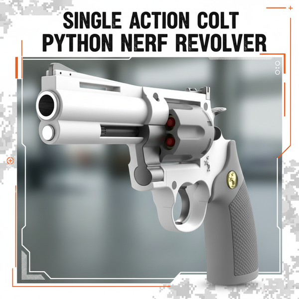 Nerf Revolver Gun Pistol Realistic Blaster – rnguk